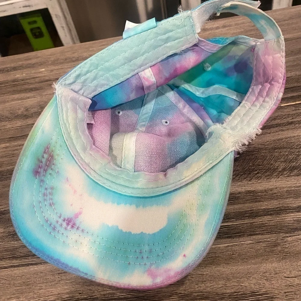 Youth Kids Tie Dye Colorful Hat